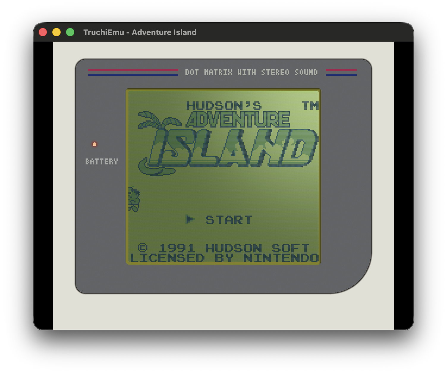 Original Game Boy Screen